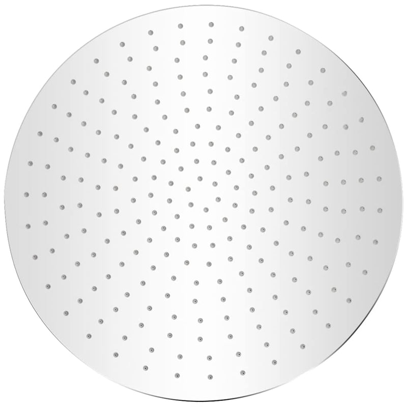 Cap de duș tip ploaie, 2 buc., Ø 40 cm, oțel inoxidabil