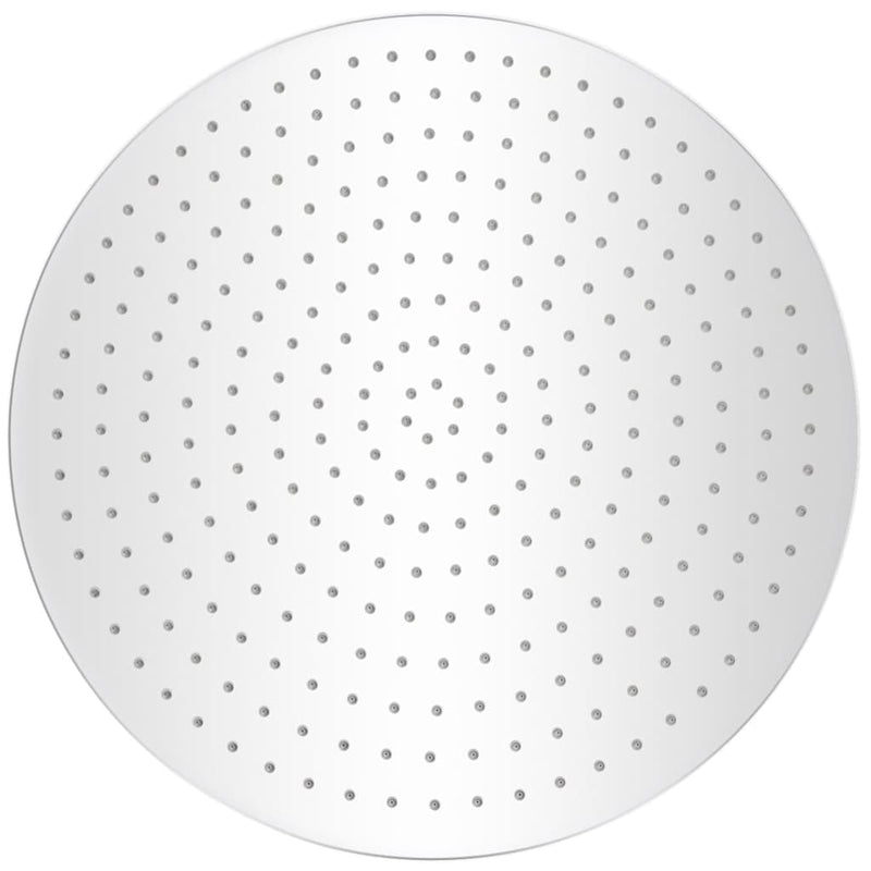 Cap de duș tip ploaie, 2 buc., Ø 50 cm, oțel inoxidabil