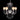 Candelabru cu 2300 de cristale, alb