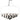 Candelabru cu 85 de cristale, alb