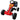 Kart cu pedale Go Kart, roșu