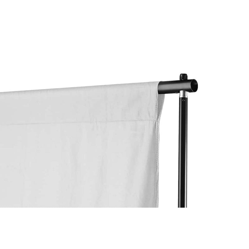 Sistem de suport fundal telescopic + fundal alb, 3 x 5 m