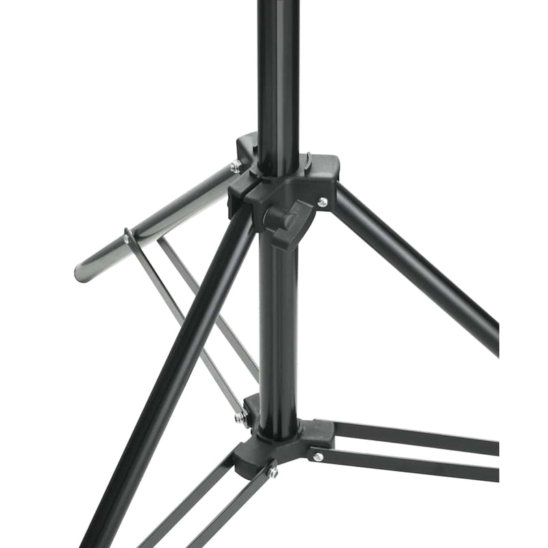 Sistem de suport fundal telescopic + fundal alb, 3 x 5 m