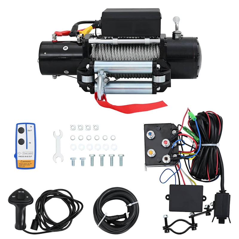 Troliu electric, 12 V, 5909 kg