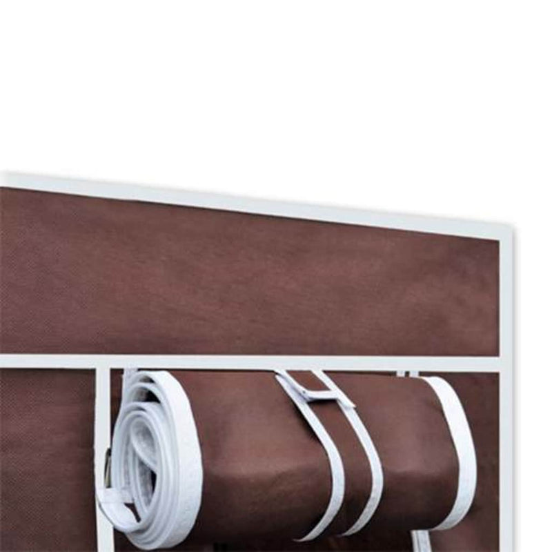Dulap pentru haine, material textil, maro
