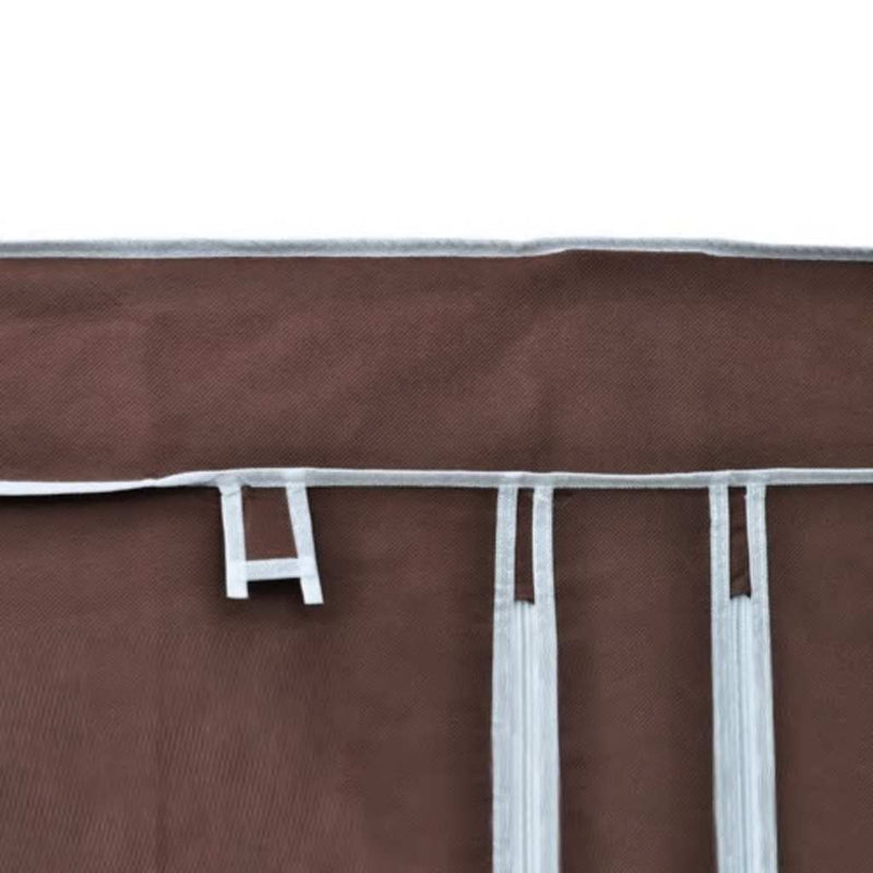 Dulap pentru haine, material textil, maro