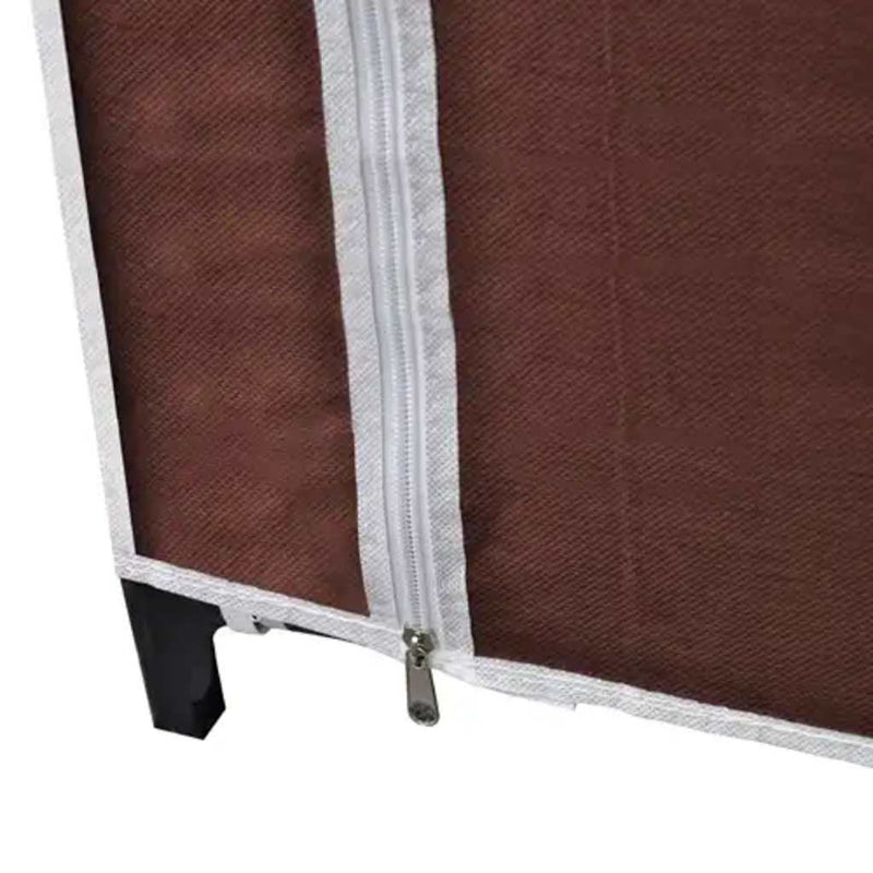 Dulap pentru haine, material textil, maro