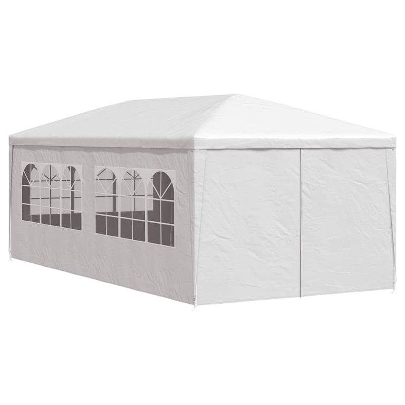 Cort de petrecere, alb, 3 x 6 m