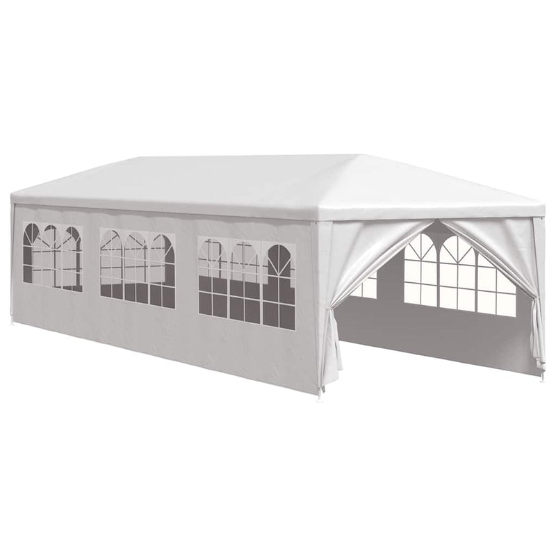 Cort de petrecere, alb, 3 x 9 m