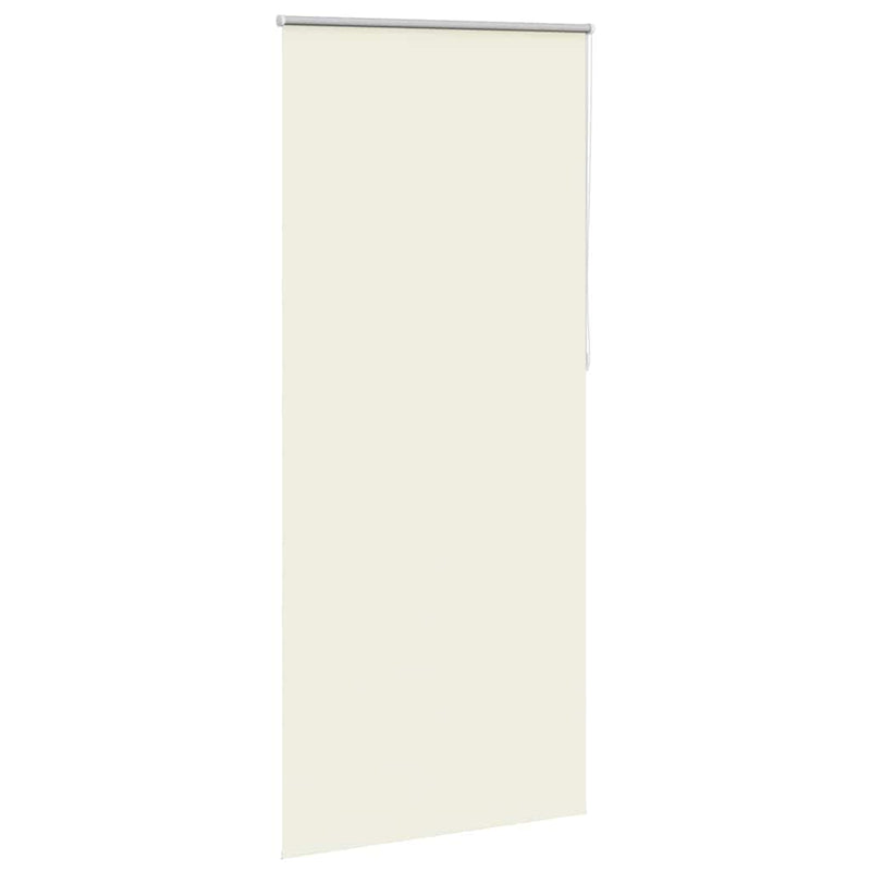 Jaluzea opacă 84,4x230 cm, lățime material 80 cm, alb-gălbui