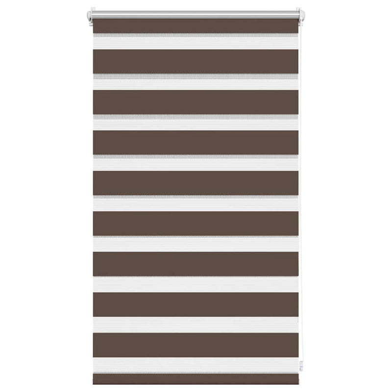 Jaluzea Zebră 50,9x100 cm Lățime material 46,7 cm, culoare cafea