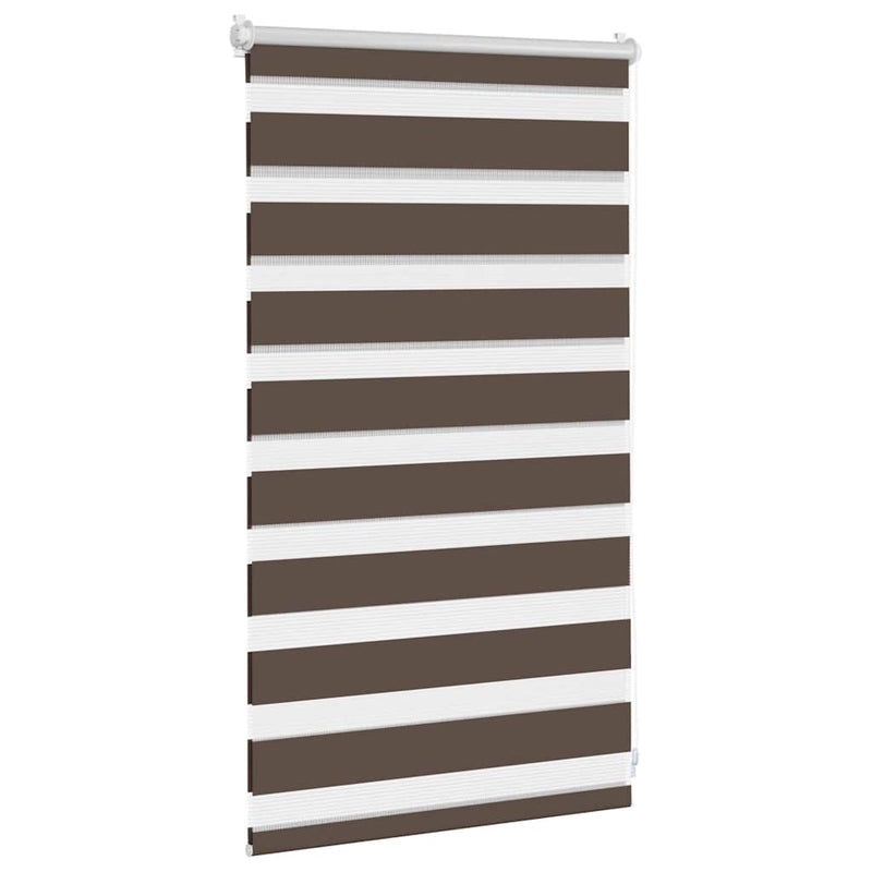 Jaluzea Zebră 50,9x100 cm Lățime material 46,7 cm, culoare cafea