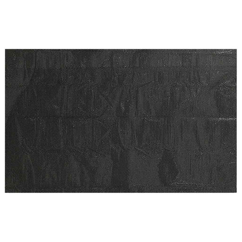 Folie de piscină solară, negru, 8x5 m, PE, dreptunghiular, plutitor