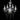 Candelabru, 5 becuri, transparent