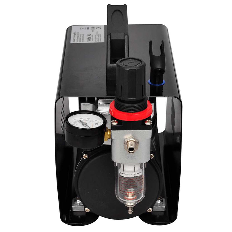 Set compresor aerograf cu 3 pistoale