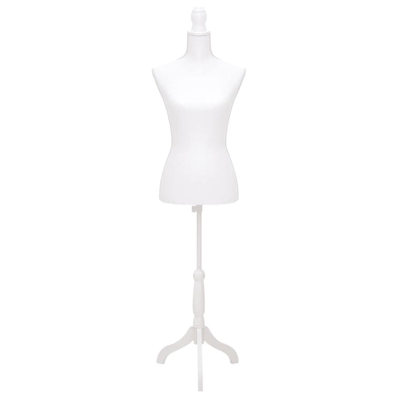 Manechin bust pentru dame, alb