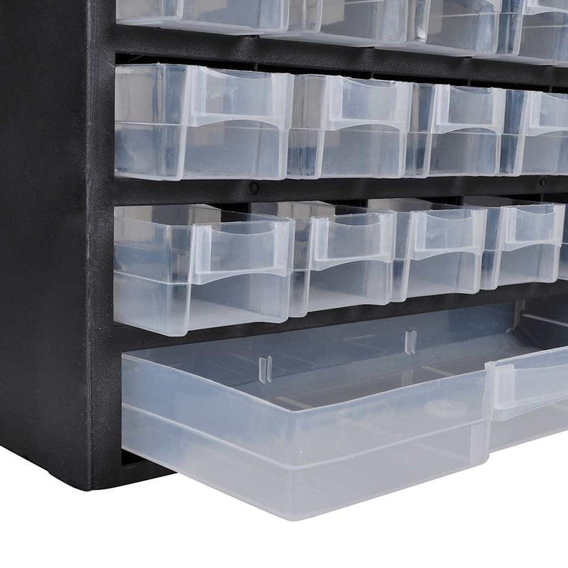 Dulap pentru unelte cu 41 sertare din plastic