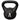 Greutate tip bilă cu mâner Kettlebell, 8 kg