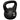 Greutate tip bilă cu mâner Kettlebell, 16 kg