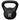 Greutate tip bilă cu mâner Kettlebell, 20 kg