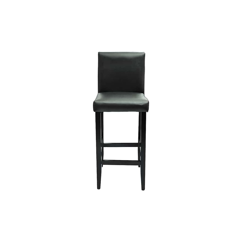 Masă de bar cu 2 scaune de bar negre