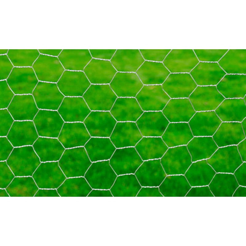 Plasă de sârmă găini, argintiu, 25 x 0,5 m, oțel galvanizat
