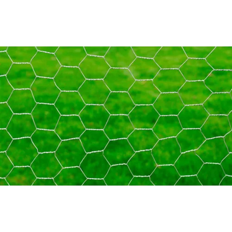 Plasă de sârmă găini, argintiu, 25 x 0,75 m, oțel galvanizat