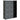 Dulap modular cu 9 compartimente, 109x36,5x143 cm, negru și alb