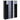 Dulap modular 14 compartimente alb și negru 37 x 146 x 180,5 cm