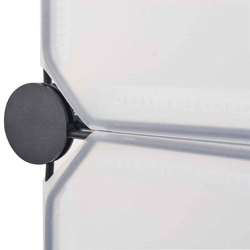 Dulap modular cu 18 compartimente alb 37 x 146 x 180,5 cm