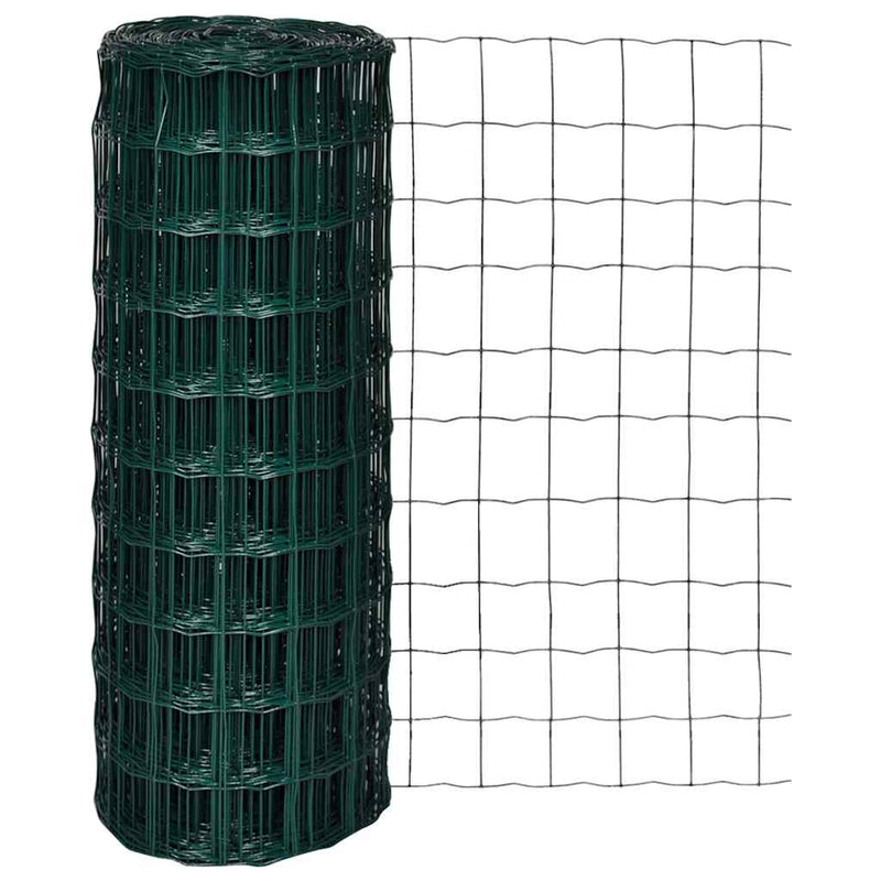 Panouri de Gardă Fier acoperit cu PVC Verde