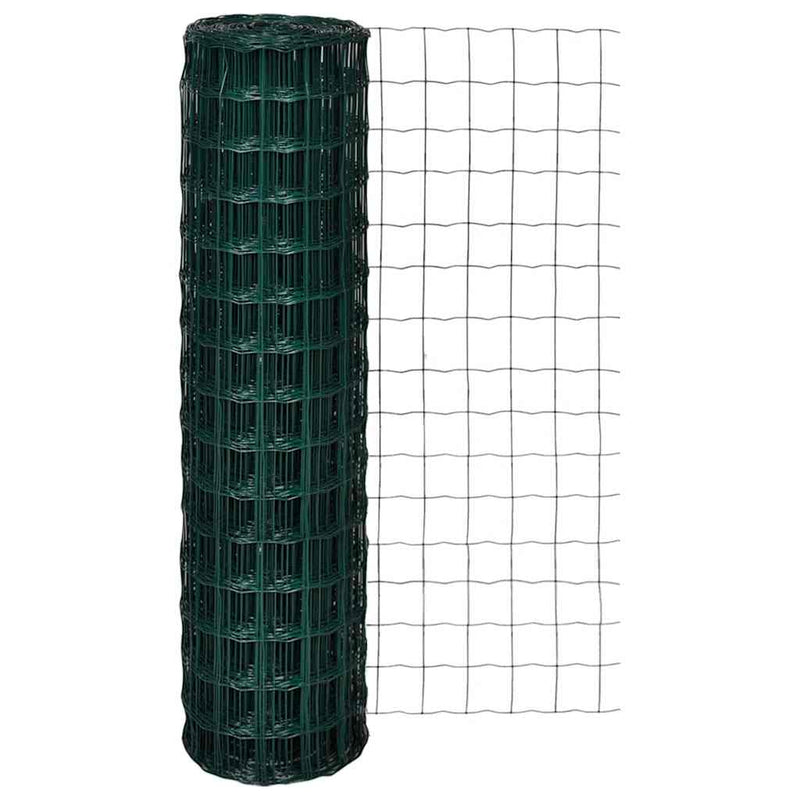 Panouri de Gardă Fier acoperit cu PVC Verde