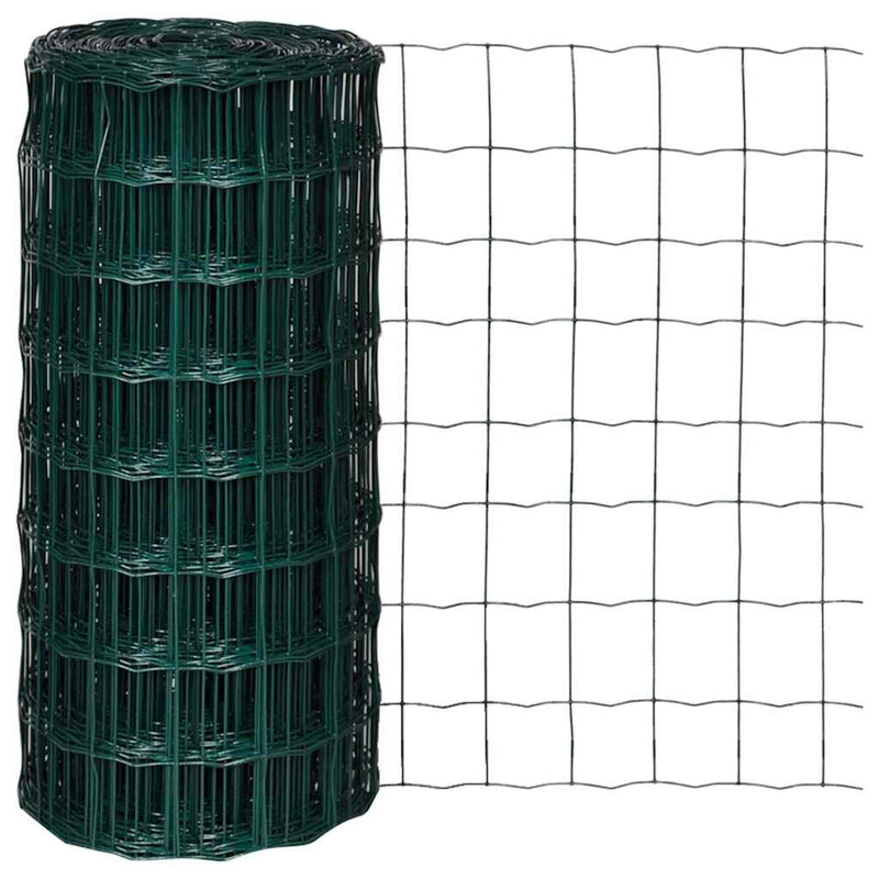 Panouri de Gardă Fier acoperit cu PVC Verde