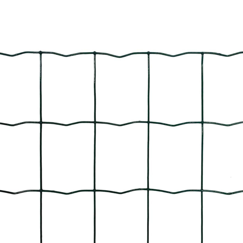 Panouri de Gardă Fier acoperit cu PVC Verde