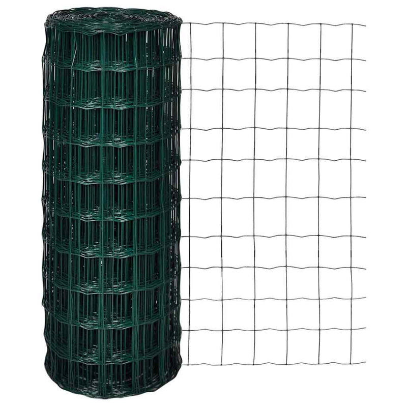 Panouri de Gardă Fier acoperit cu PVC Verde