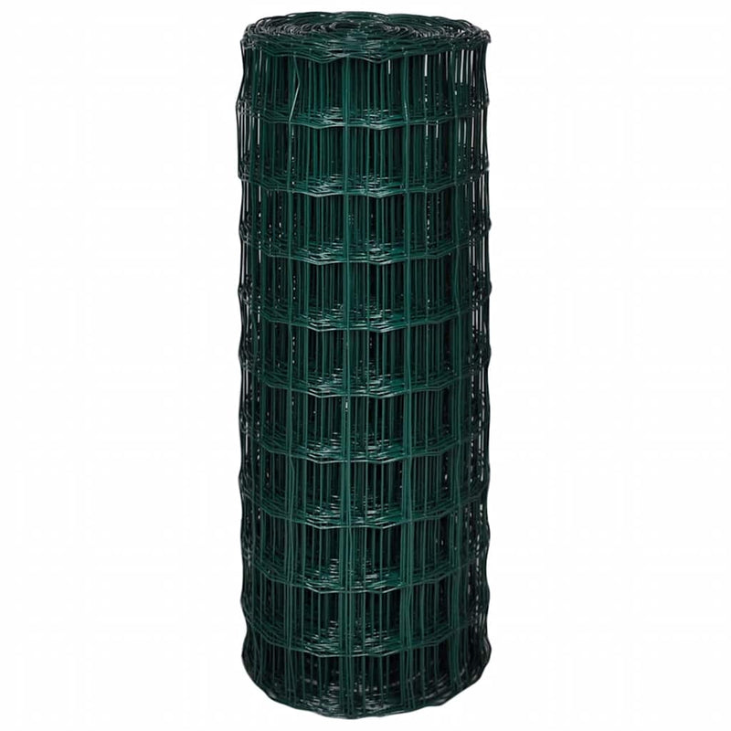 Panouri de Gardă Fier acoperit cu PVC Verde