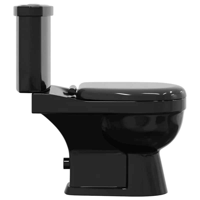 Vas WC cu rezervor, negru