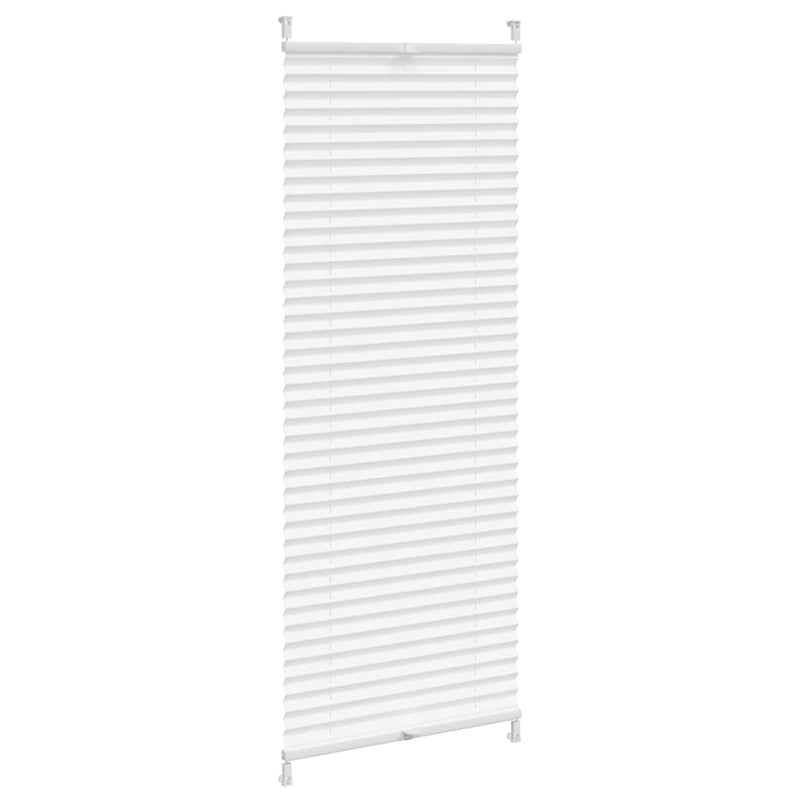 Jaluzea plisse, alb, 50x100 cm, pliuri