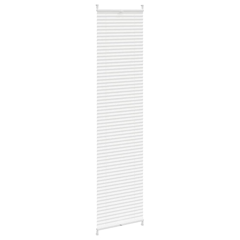 Jaluzea plisse, alb, 60x200 cm, pliuri