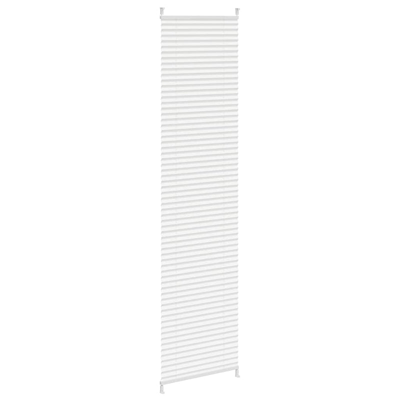 Jaluzea plisse, alb, 60x200 cm, pliuri
