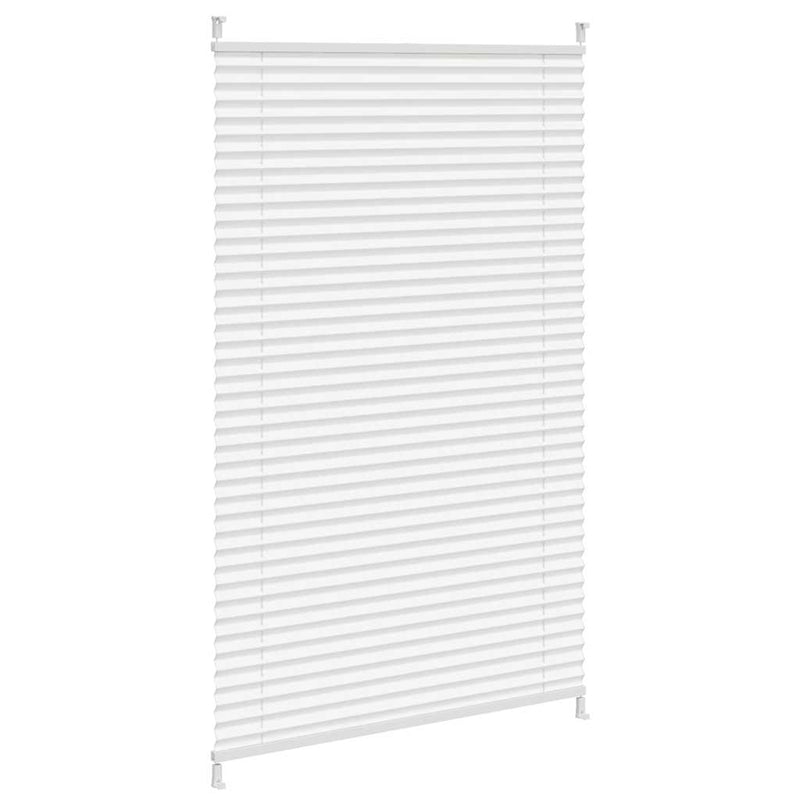 Jaluzea plisse, alb, 70x100 cm, pliuri