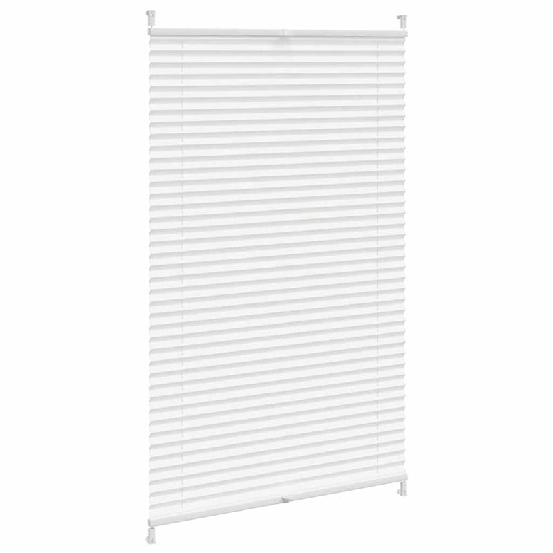 Jaluzea plisse, alb, 70x150 cm, pliuri