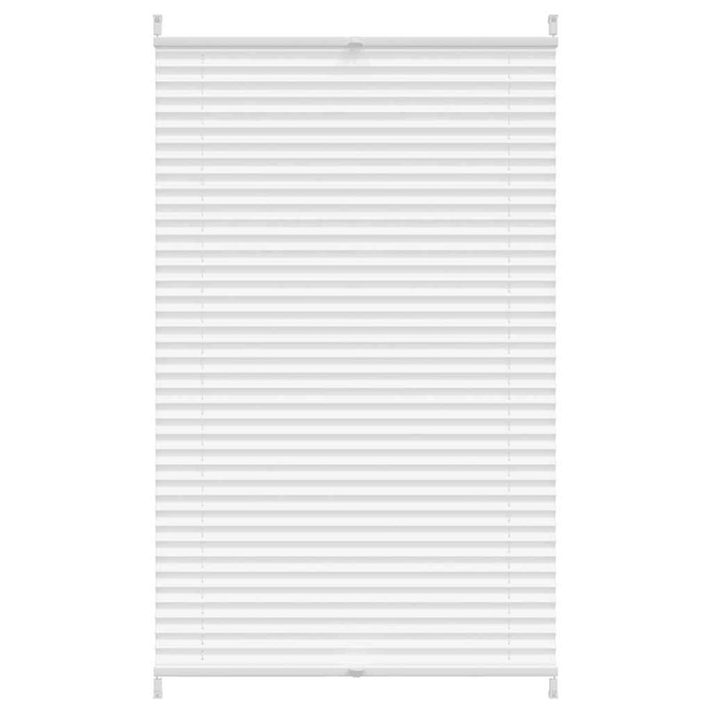 Jaluzea plisse, alb, 80x 125 cm, pliuri