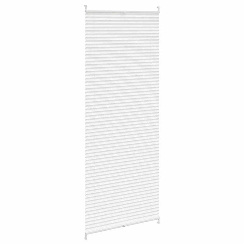 Jaluzea plisse, alb, 80x200 cm, pliuri