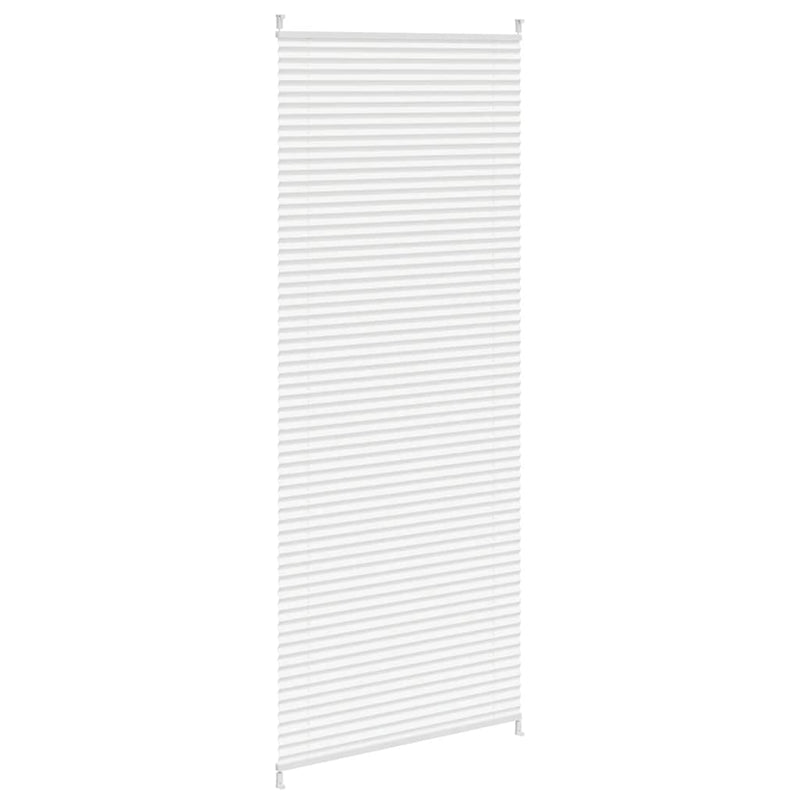 Jaluzea plisse, alb, 80x200 cm, pliuri