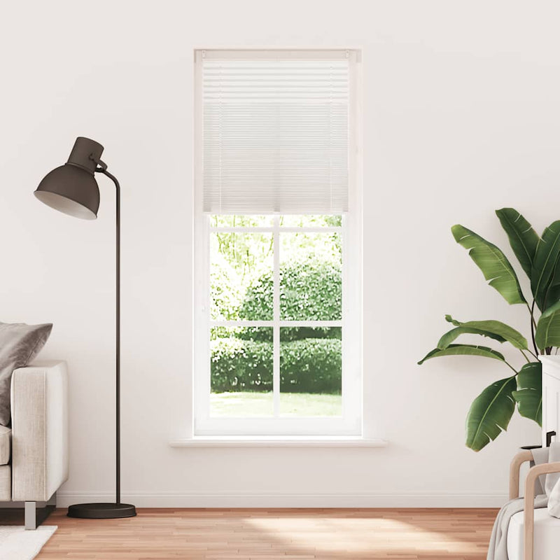 Jaluzea plisse, alb, 80x200 cm, pliuri