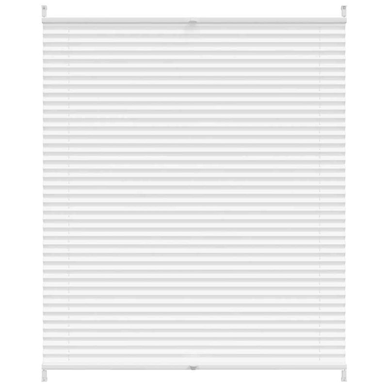 Jaluzea plisse, alb, 100x200 cm, pliuri