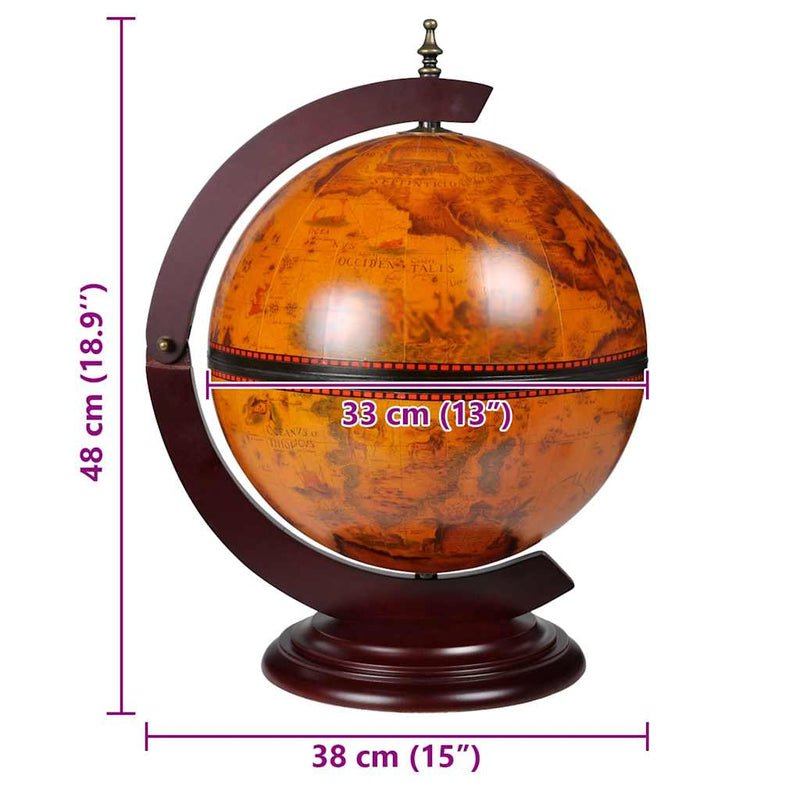 Bar tip glob pământesc stativ sticle de vin lemn de eucalipt