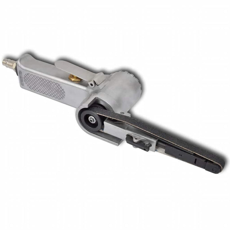 Airpress Șlefuitor cu bandă pneumatică, cu curele, 3 buc