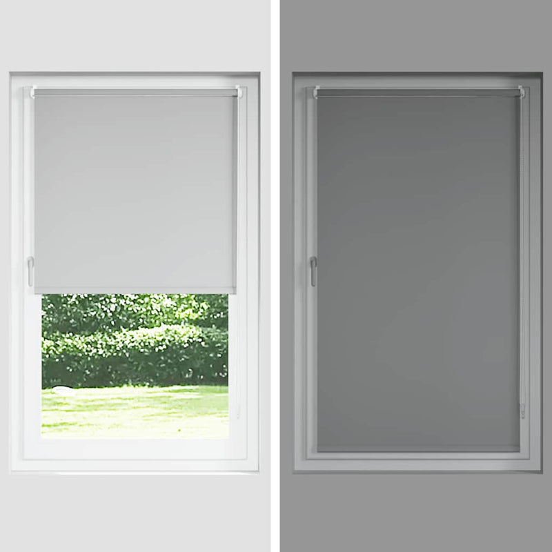 Jaluzea opacă 44,4x100 cm, lățime material 40 cm, negru